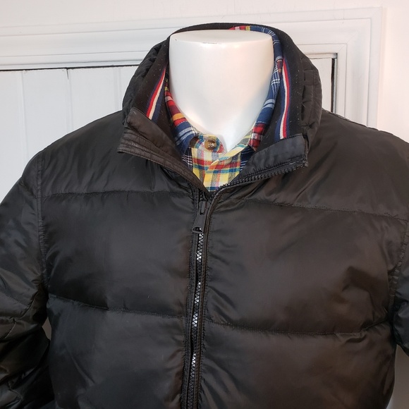 Timmy Hilfiger Black Puffer Quilted Coat - Picture 3 of 8